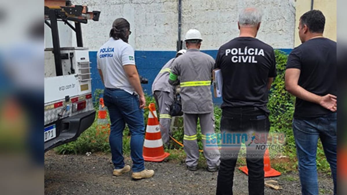 Polícia flagra furto de energia em empresa de Cariacica
