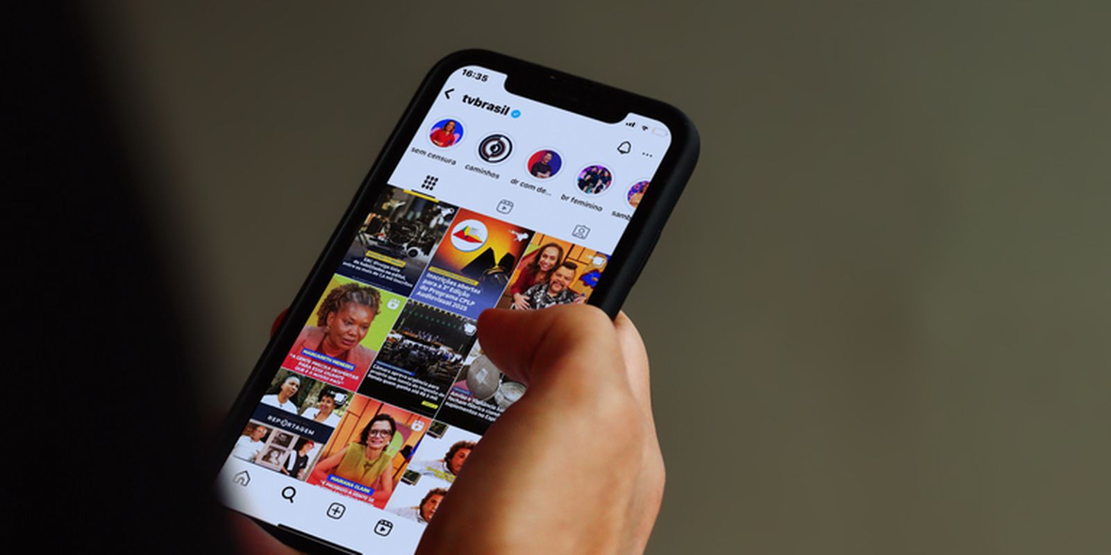 TV Brasil lidera interações nas redes sociais em 2025