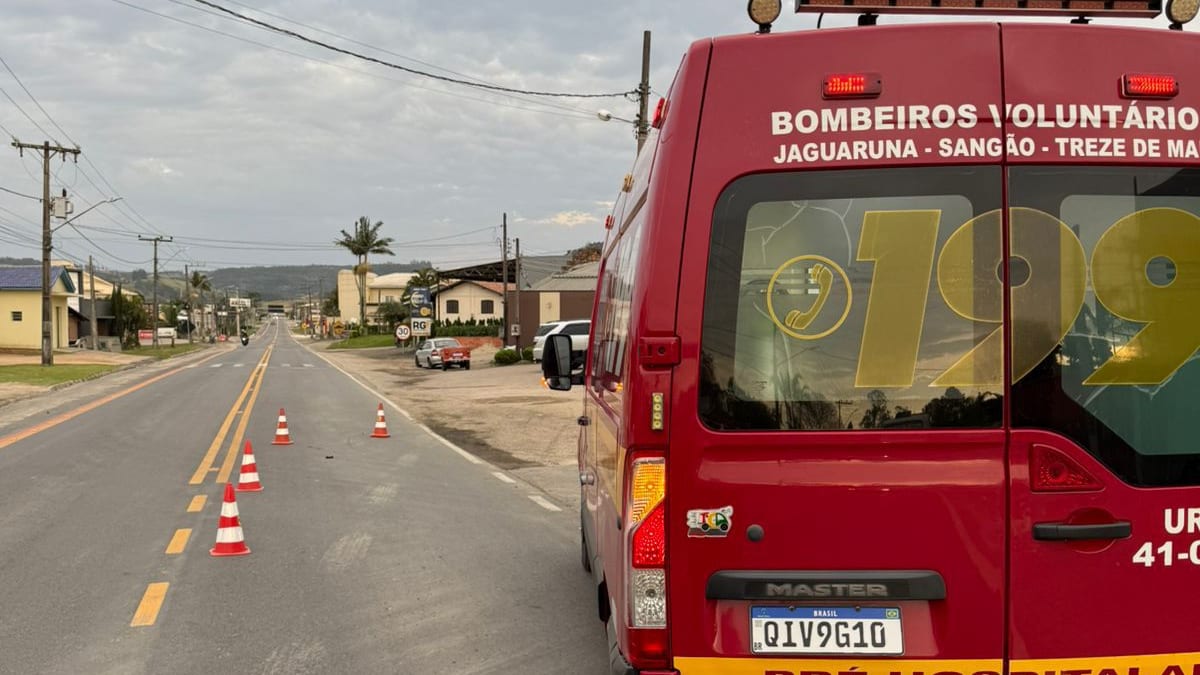 Dois acidentes de trânsito deixam feridos em Criciúma e região