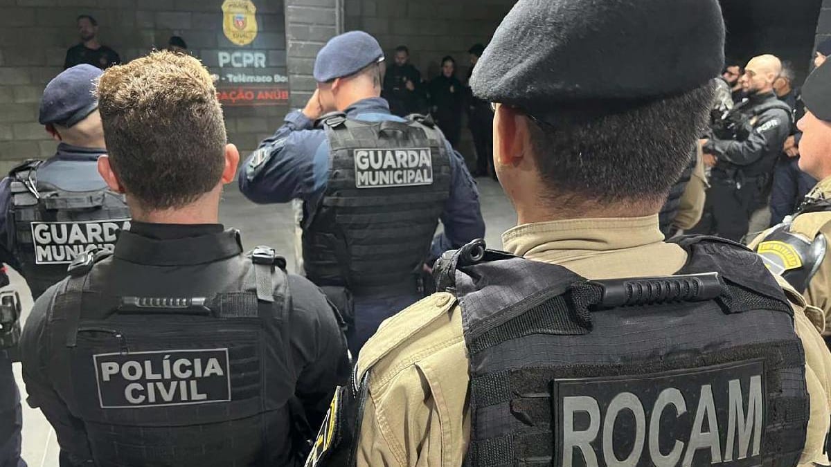 Megaoperação da Polícia Civil mira traficantes de armas e drogas no Paraná