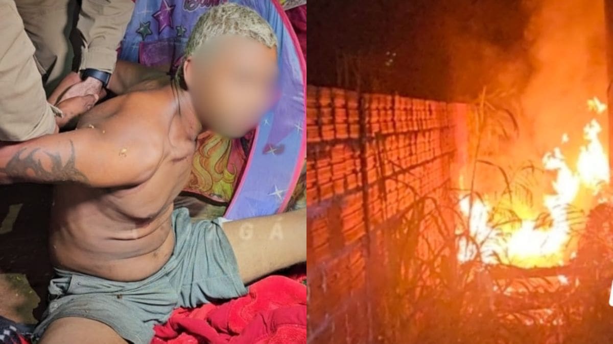 Homem ateia fogo na esposa e tenta incendiar casa no norte do Paraná