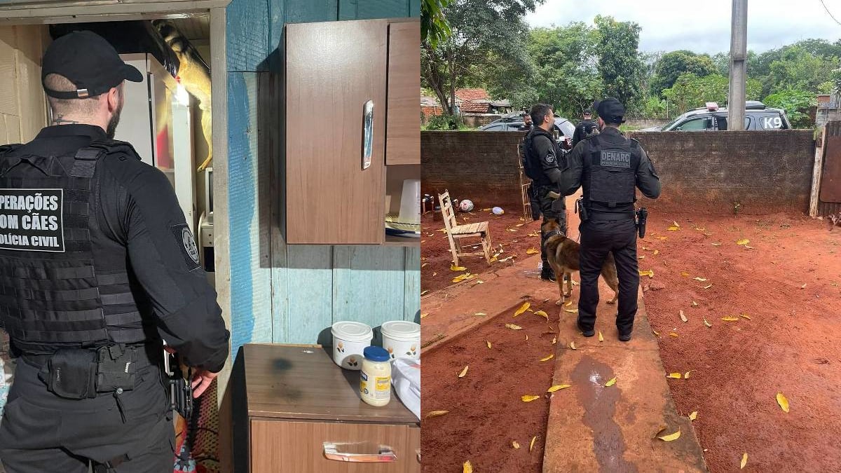 Homem é preso por oferecer comida e moradia para venda de drogas em Nova Londrina
