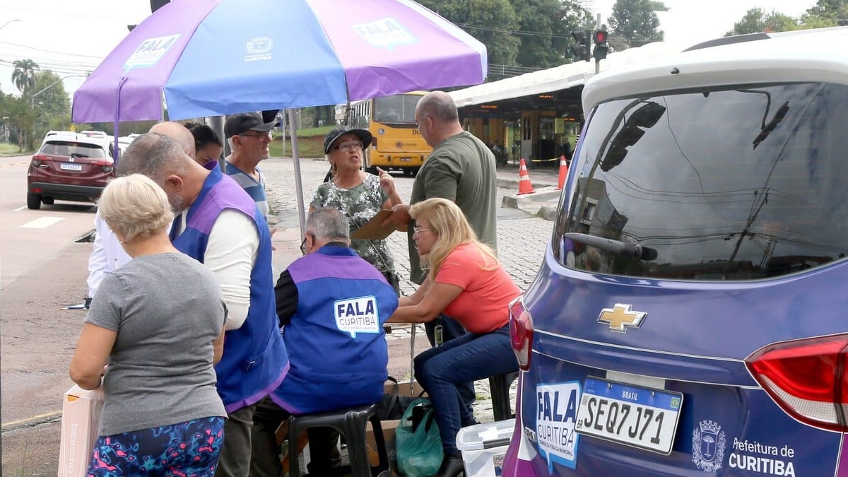 Fala Curitiba 2026 abre consulta para moradores sugerirem destino do dinheiro público