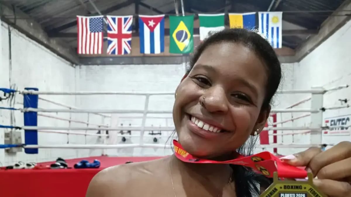 Boxeadora de Criciúma conquista ouro na Romênia e mira mundial de boxe