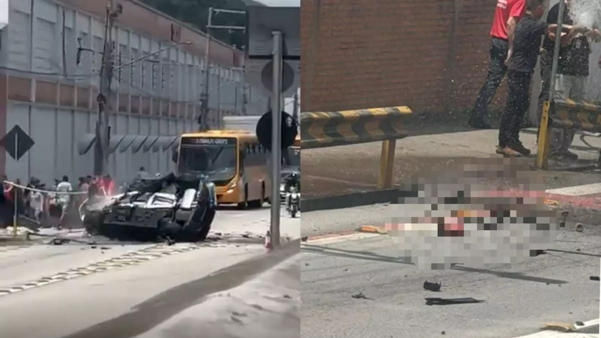 Acidente grave em Gaspar deixa uma pessoa morta