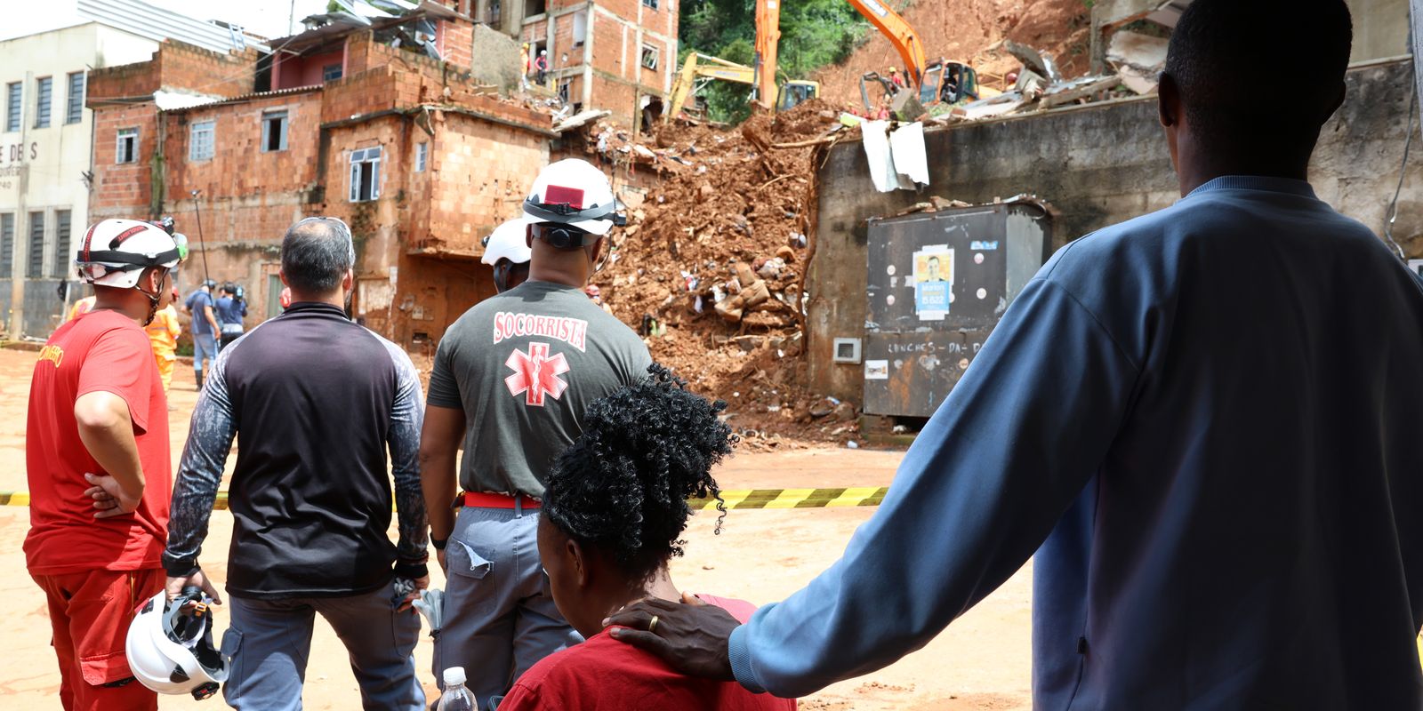Voluntários de São Paulo ajudam vítimas de deslizamentos em Juiz de Fora