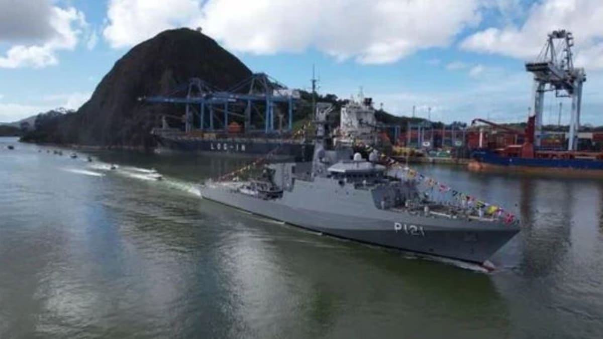 Navio-Patrulha Oceânico 'Apa' aberto para visitação gratuita em Vitória neste domingo
