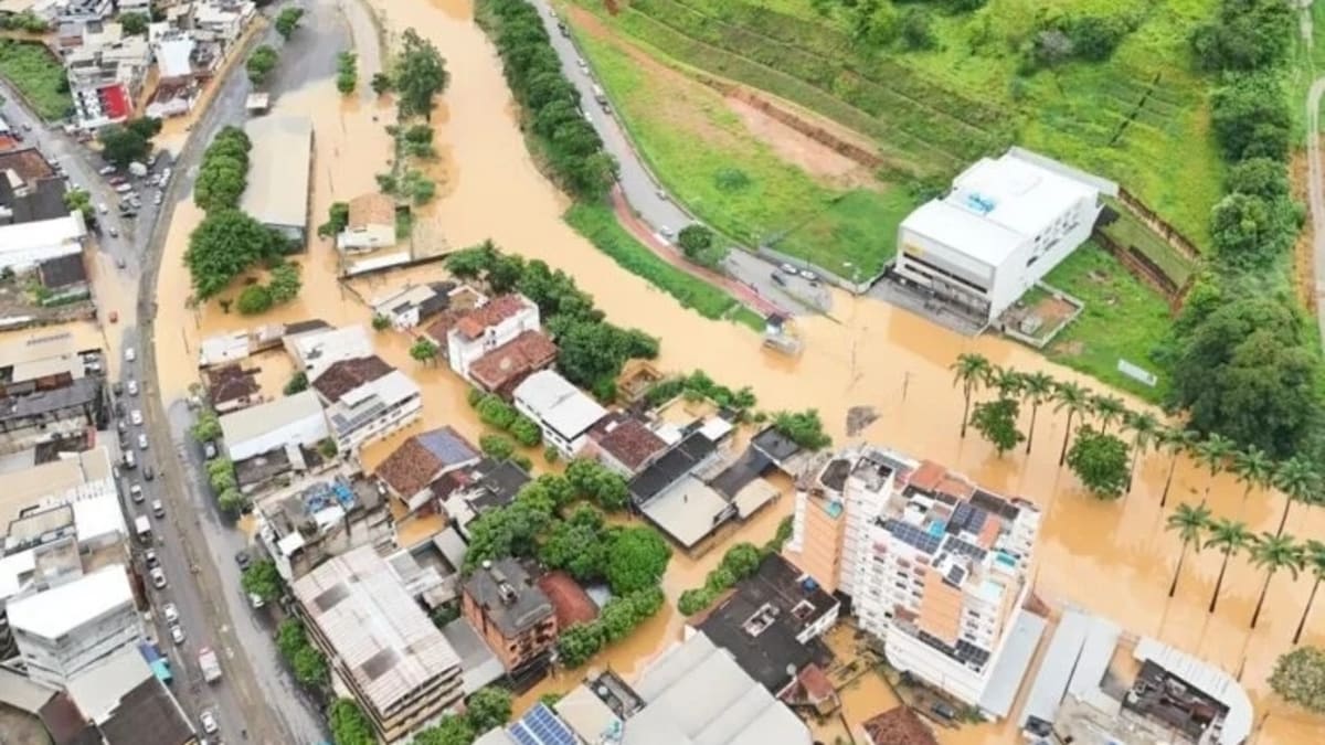 Temporal em Cataguases provoca enchentes, deslizamentos e deixa 153 desabrigados