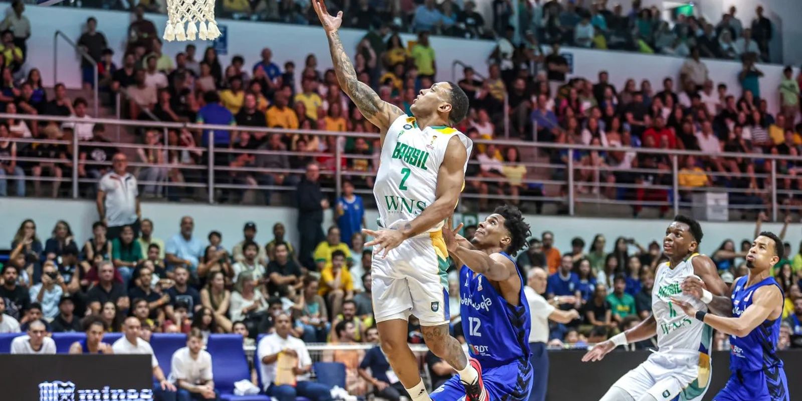 Brasil mantém 100% nas Eliminatórias da Copa do Mundo de basquete
