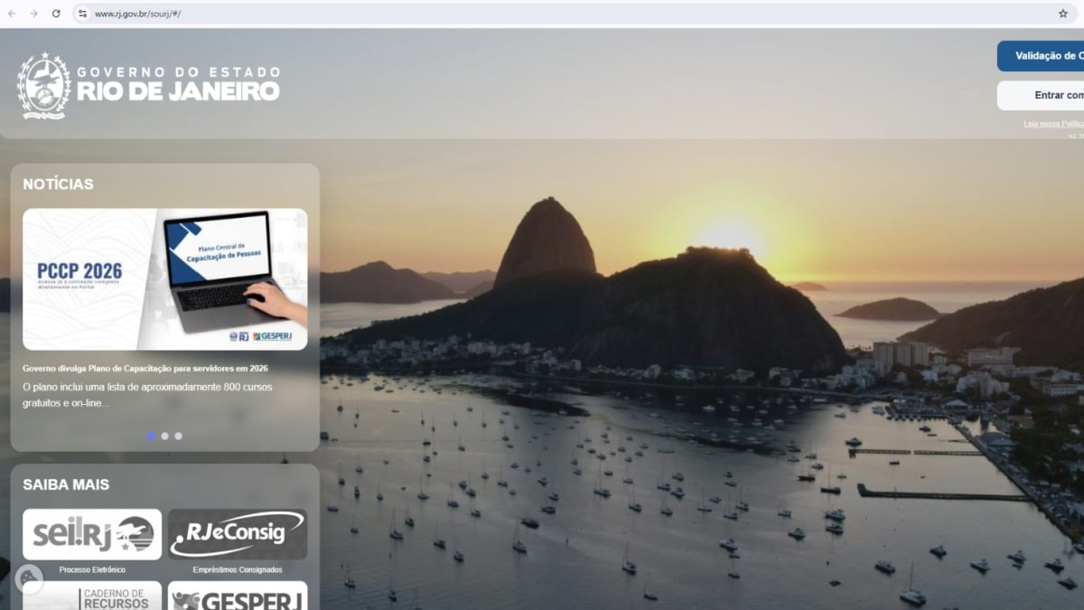 Novo Portal do Servidor no Rio de Janeiro oferece mais segurança e transparência