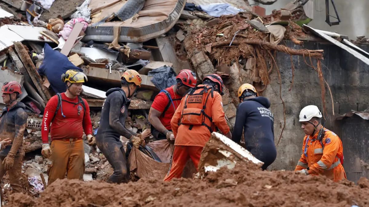 Chuvas na Zona da Mata mineira deixam 70 mortos e desaparecidos
