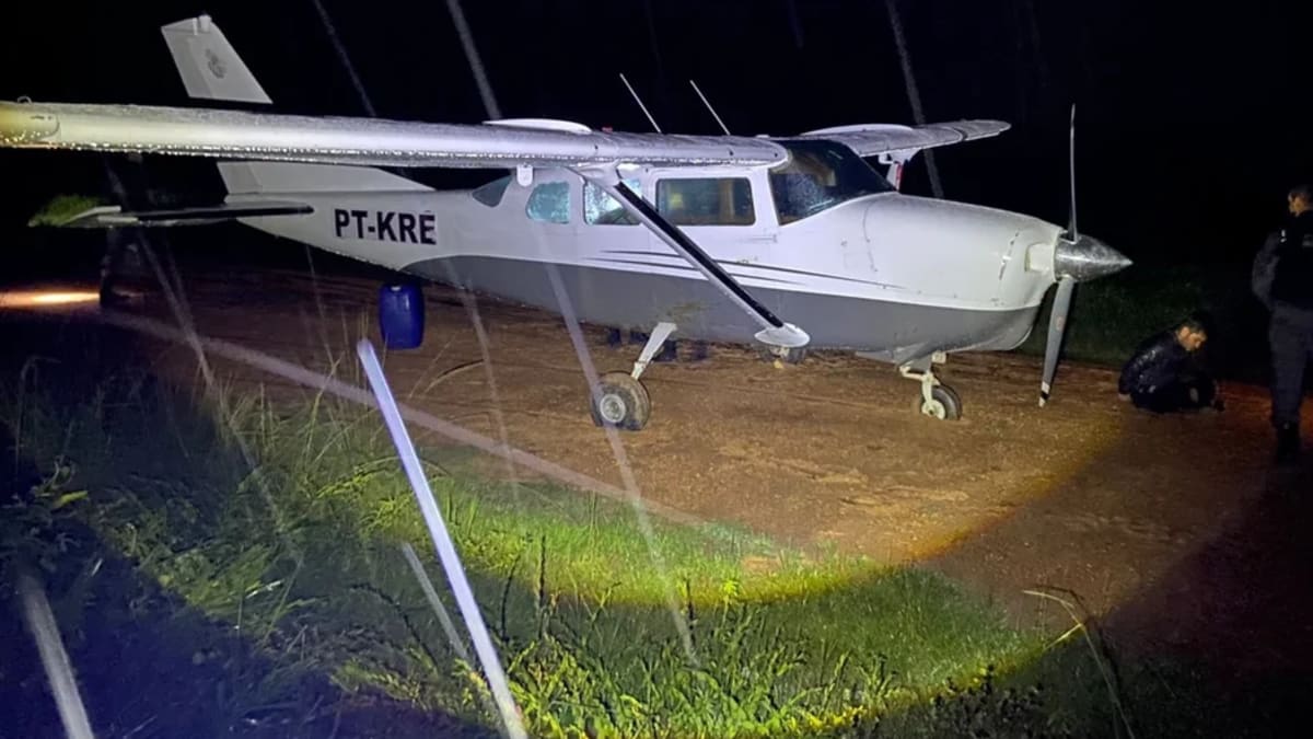 Mais de meia tonelada de cocaína é apreendida após pouso de emergência no Maranhão
