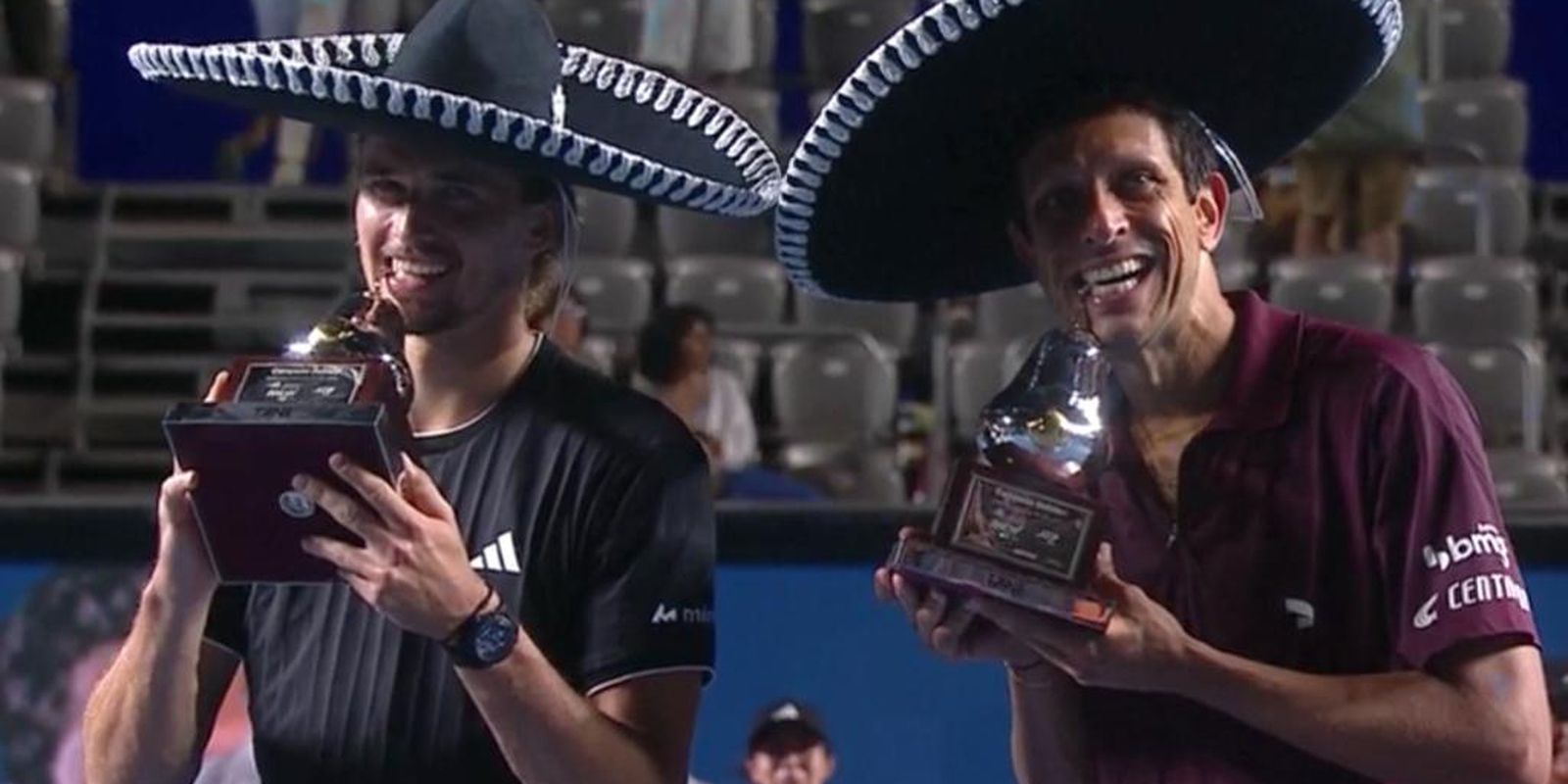 Marcelo Melo e Alexander Zverev conquistam título em Acapulco