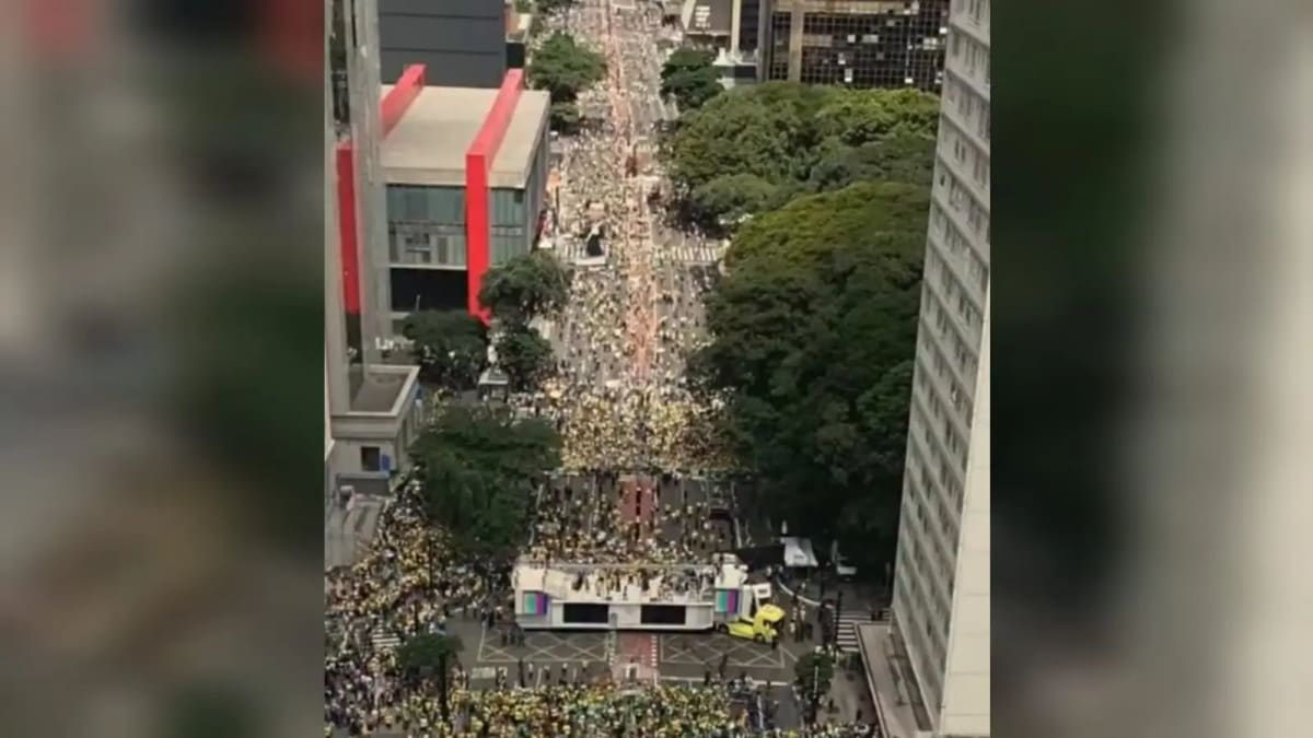 Oposição promove manifestações em várias cidades contra governo Lula e ministros do STF