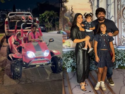 Filha de Fabiano Menotti se encanta com presente especial dos pais