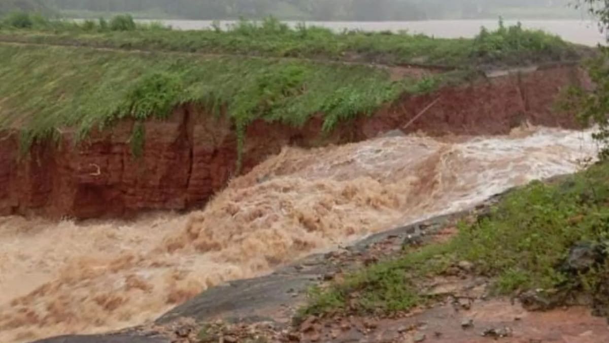 Rompimento parcial da Barragem do Rio Lajes mobiliza evacuação em Porteirinha