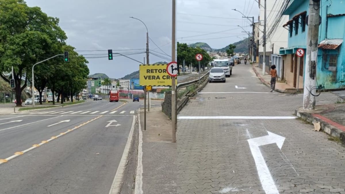 Novas intervenções na Avenida Mário Gurgel entram em vigor em Cariacica