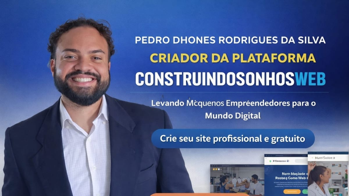 Startup baiana Construindosonhosweb amplia acesso à presença digital para pequenos negócios