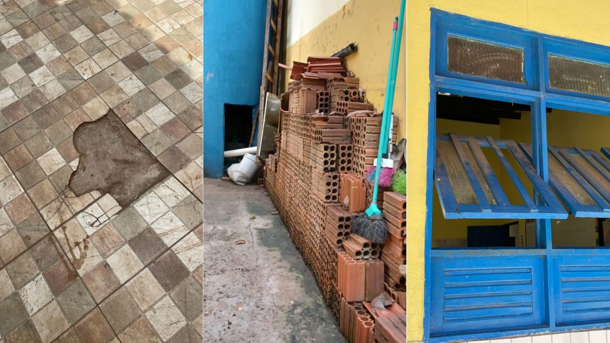 Escola Municipal de Caeté-Açu enfrenta colapso estrutural e pedagógico no Vale do Capão