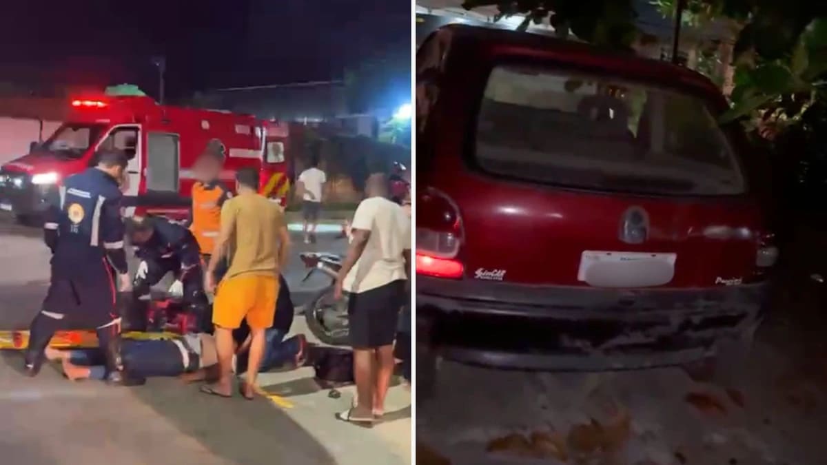 Motorista foge após causar acidente com feridos na BR-393 em Cachoeiro