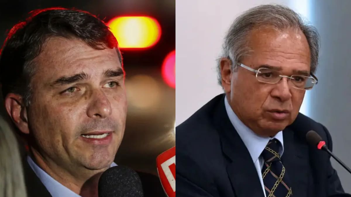 Equipe de Paulo Guedes sinaliza apoio à candidatura de Flávio Bolsonaro