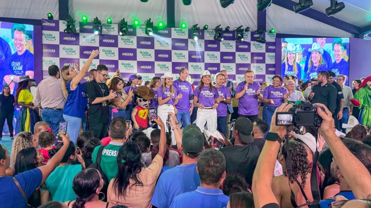 Gracinha Caiado faz balanço do Goiás Social Mulher 2026 em evento de abertura
