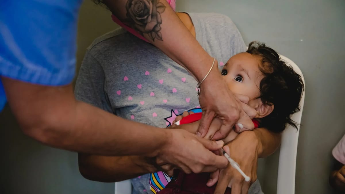 Anápolis oferece dose única de nirsevimabe contra bronquiolite para bebês e crianças de risco