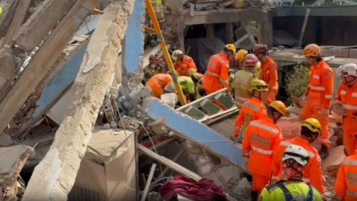 Casa de Repouso Pró-Vida desaba em Belo Horizonte e deixa mortos e soterrados