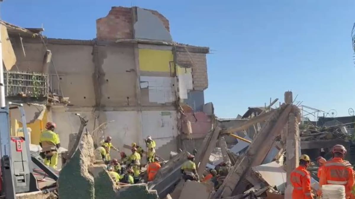 Idoso de 87 anos é resgatado com vida após desabamento de casa de repouso em BH