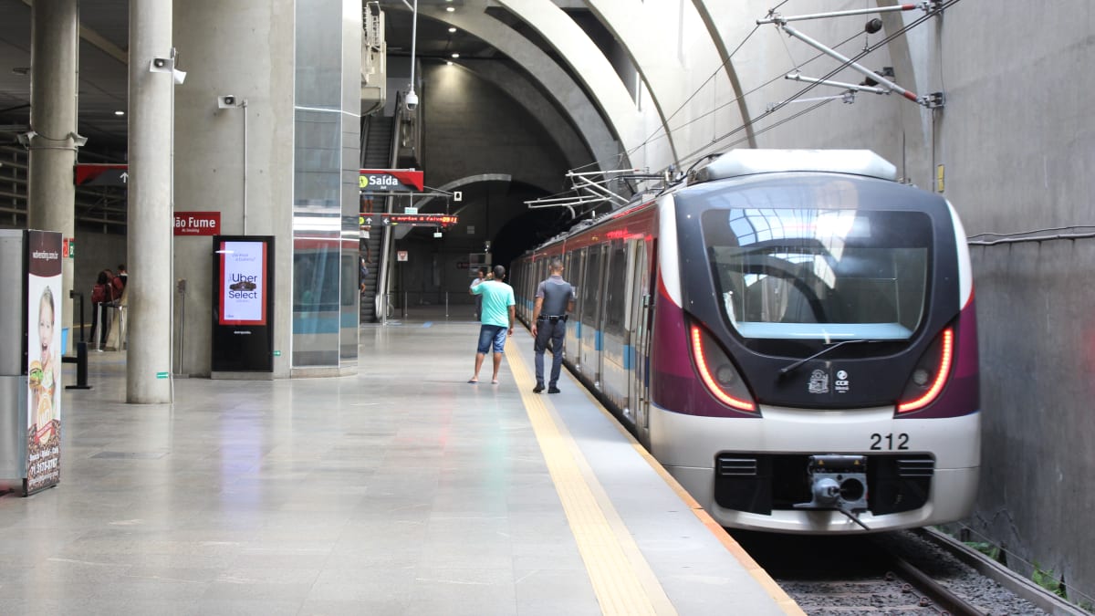 Obras da Estação Campo Grande ampliam metrô de Salvador para quase 40 km
