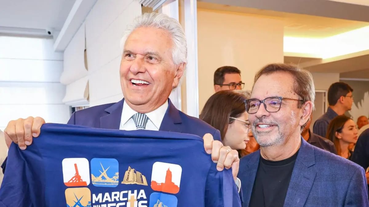 Caiado confirma presença na Marcha para Jesus em Goiânia e destaca fortalecimento da fé