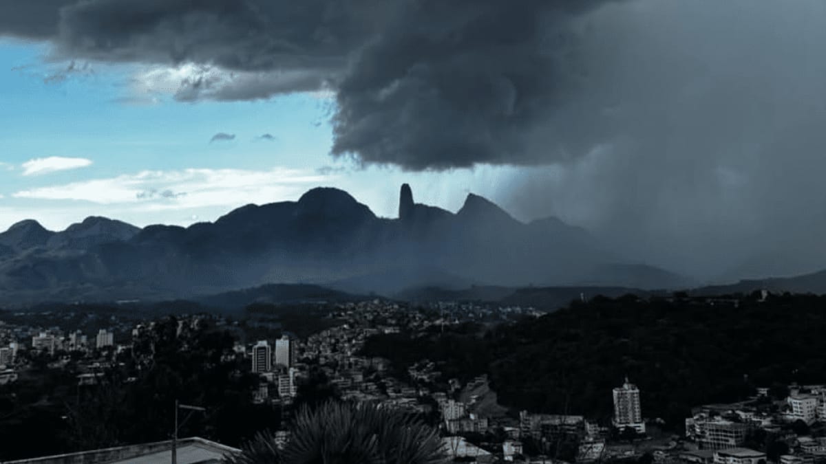 Inmet emite alerta de chuvas intensas para municípios do Sul do Espírito Santo