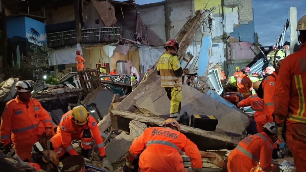 Subiu para oito o número de mortos no desabamento da Casa de Repouso Pró-Vida em BH