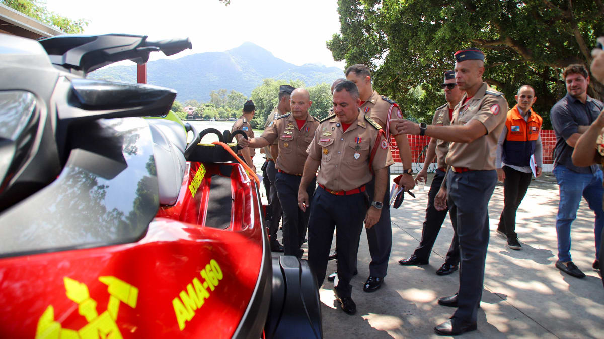 Corpo de Bombeiros do Rio inaugura Centro de Embarcações de Resgates