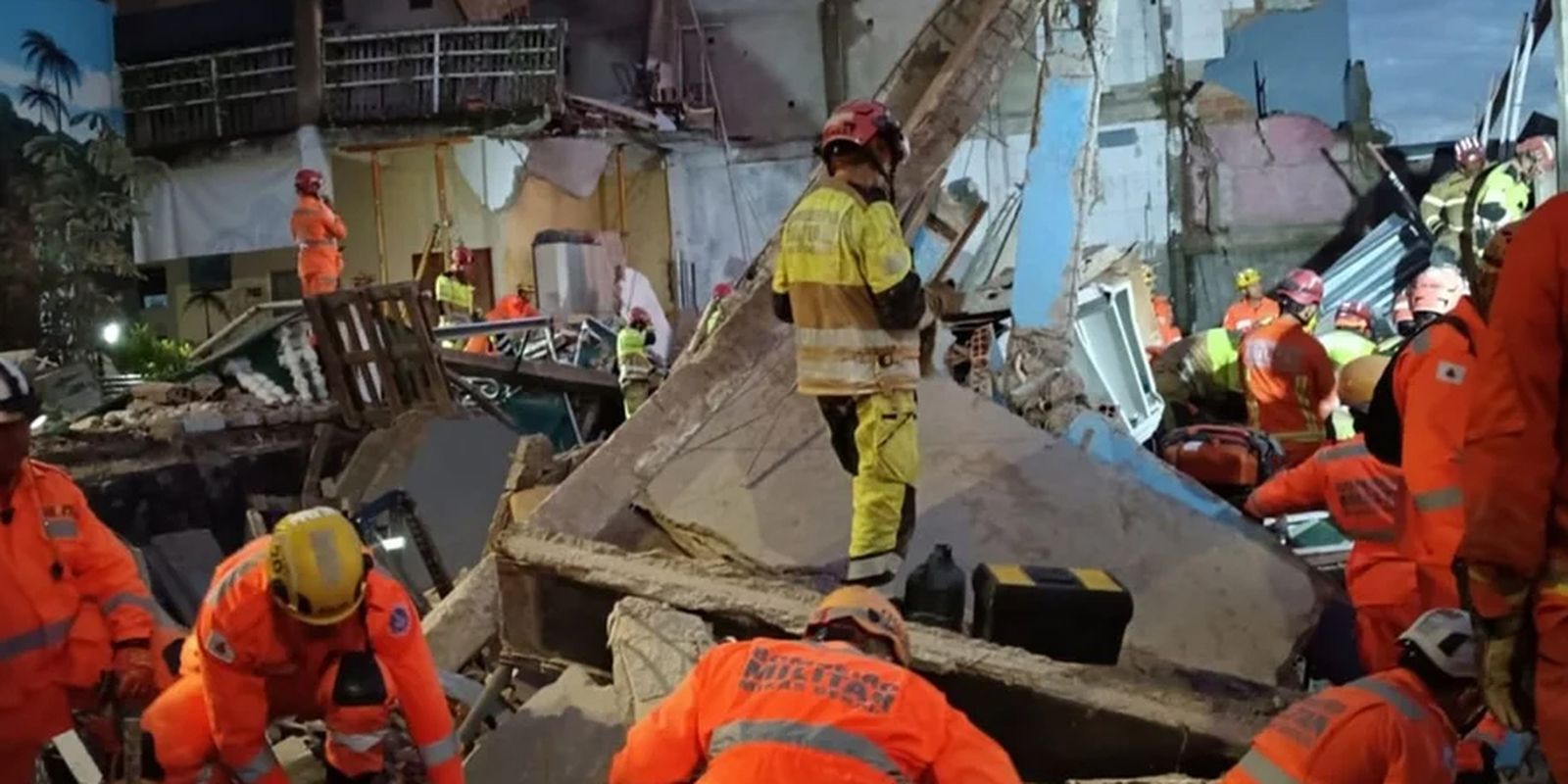 Corpo da última vítima retirado após desabamento em lar de idosos