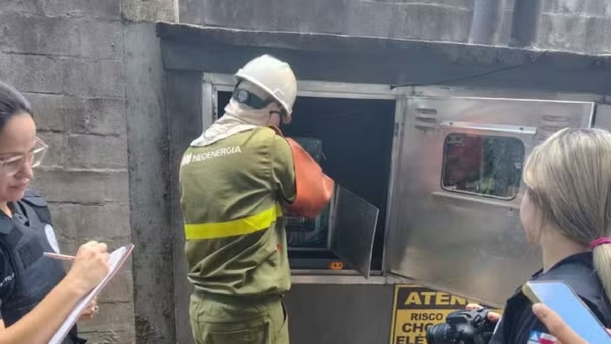 Ligação ilegal de energia é flagrada em fábrica de energéticos na Valéria, Salvador