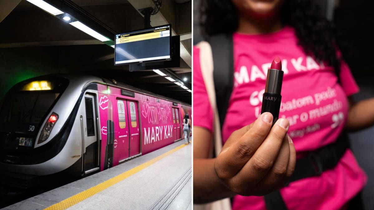 MetrôRio oferece batons gratuitos para passageiras em ação pelo Dia Internacional da Mulher