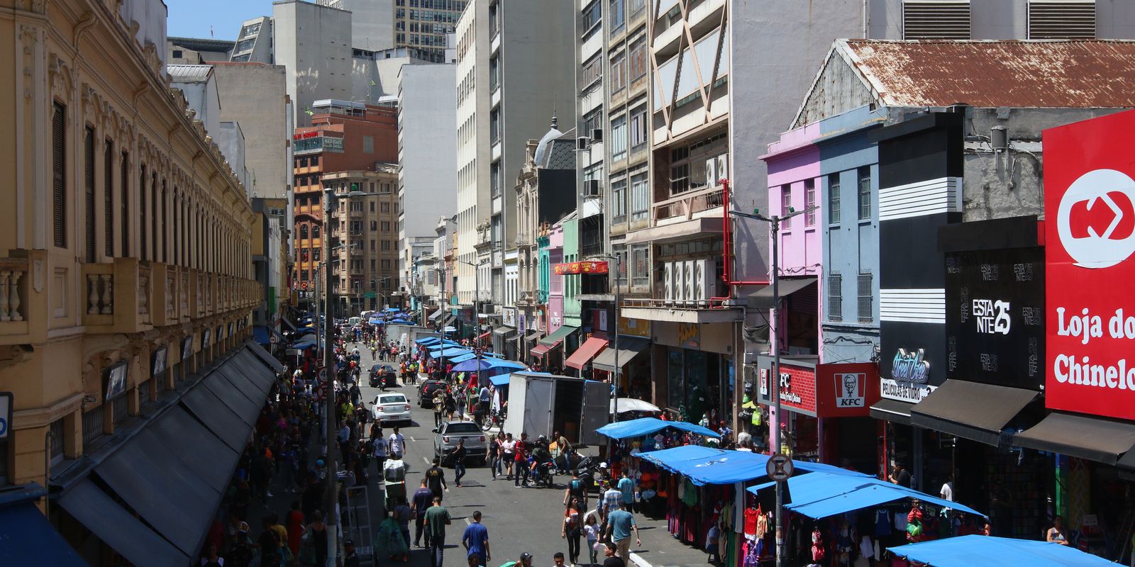 São Paulo tem mais de 12 mil trabalhadores ambulantes em bancas fixas