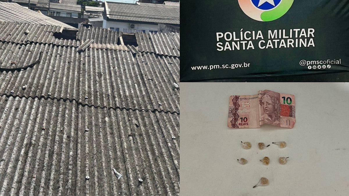 Homem invade creche durante fuga e é preso em Itajaí