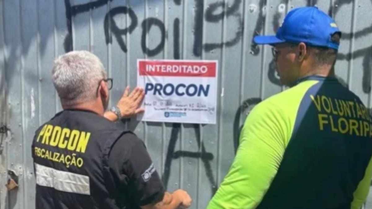 Procon interdita mais de 10 locais por venda irregular de gás em Florianópolis