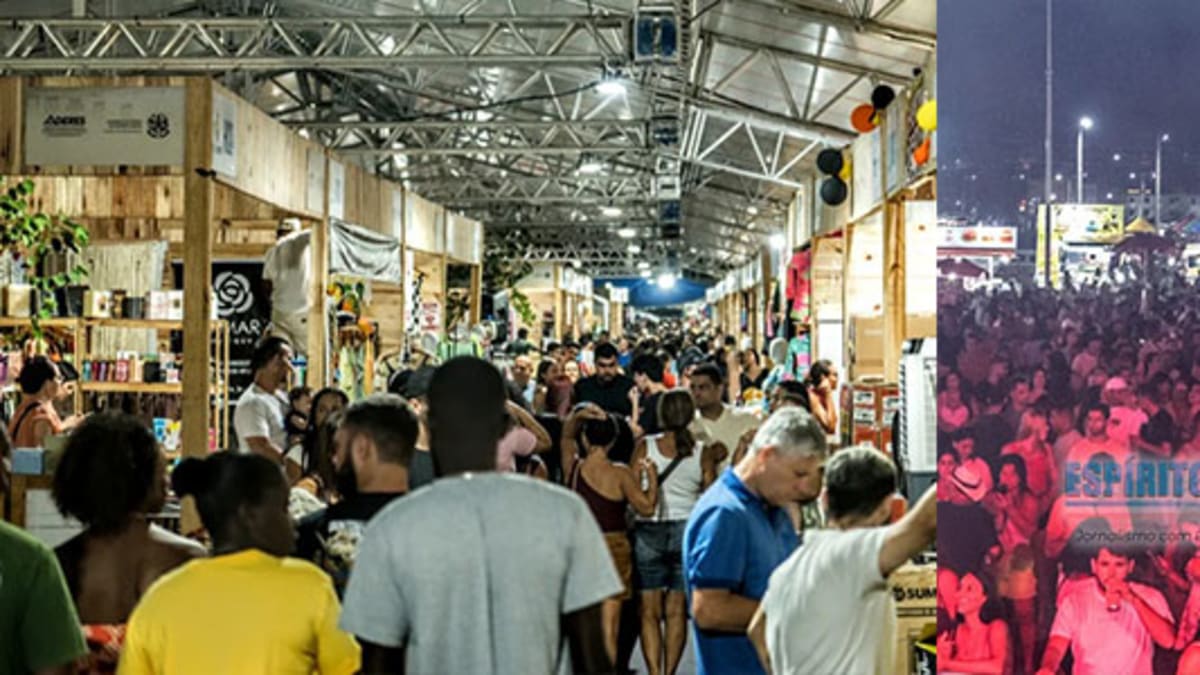 Milhares de pessoas na segunda noite da 116ª Festa das Canoas em Marataízes