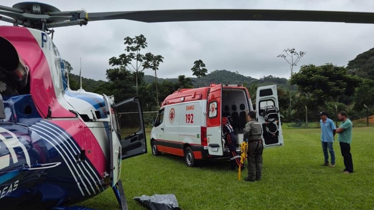 Adolescente de 16 anos sofre amputação traumática após acidente em Santa Maria de Jetibá