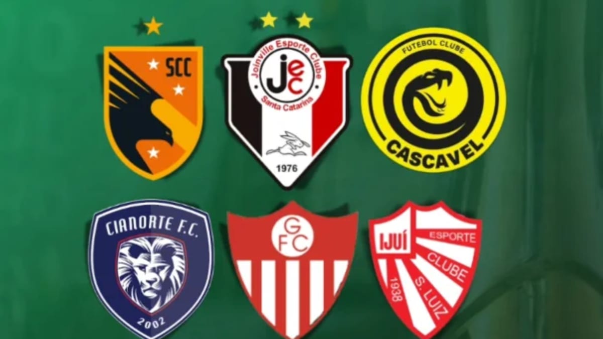 Santa Catarina tem adversários definidos para a 1ª fase da Série D do Brasileirão
