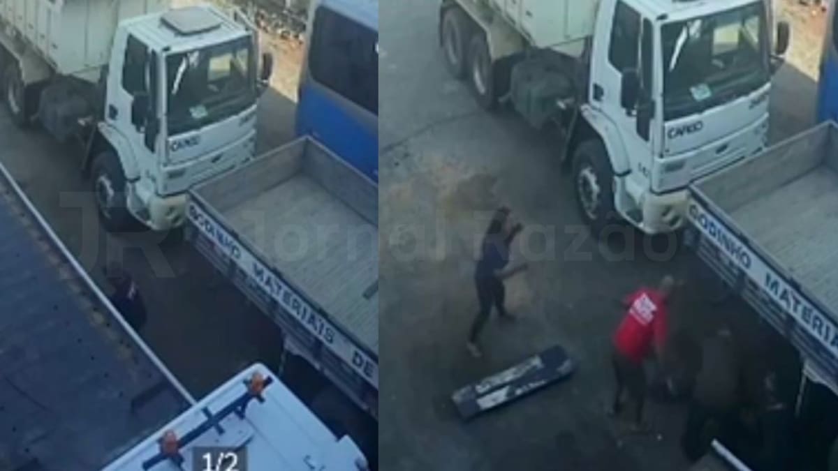 Proprietário de oficina é atropelado por caminhão durante reparo em Criciúma