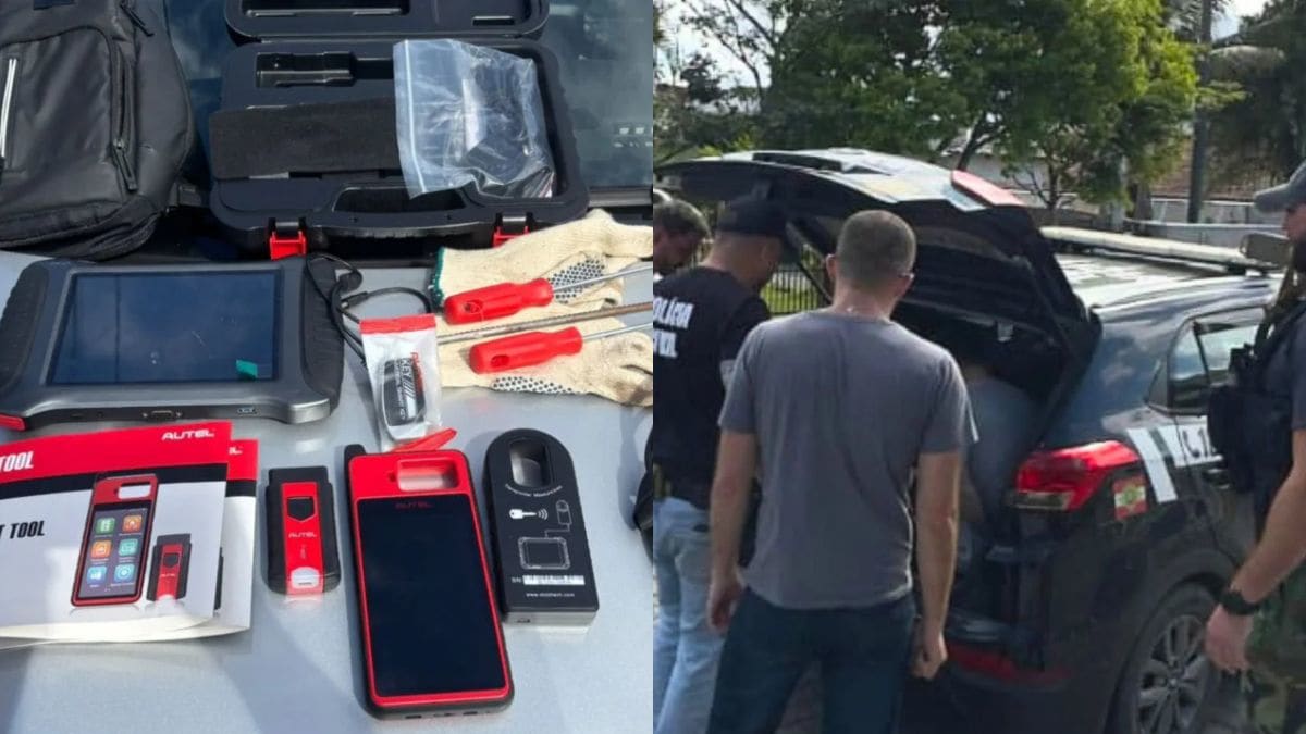 Casal preso por furto de carros de luxo atuava em Itapema e Joinville