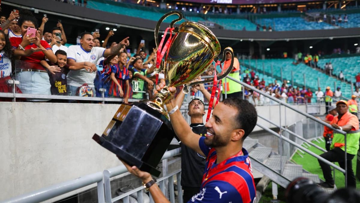 Volante Caio Alexandre é desfalque do Bahia na final do Campeonato Baiano