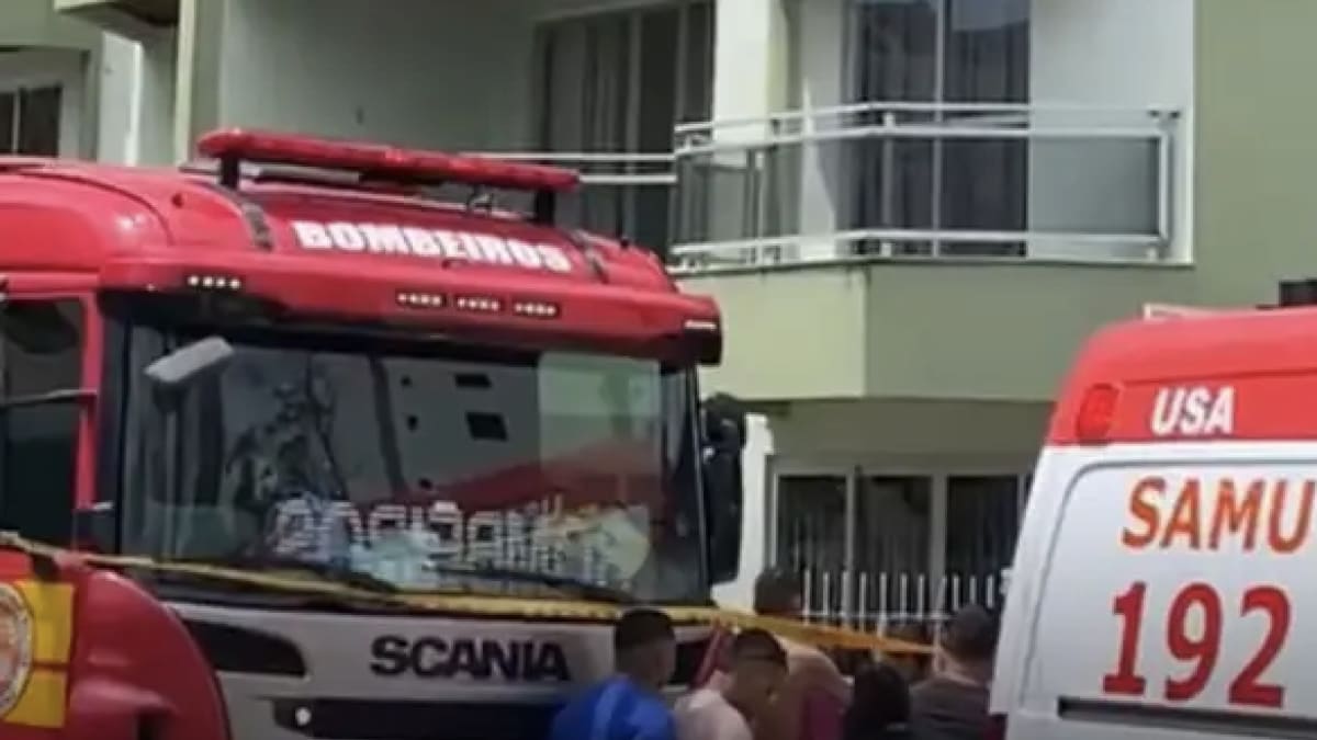 Trabalhador morre e irmão fica gravemente ferido após queda de prédio em Itapema