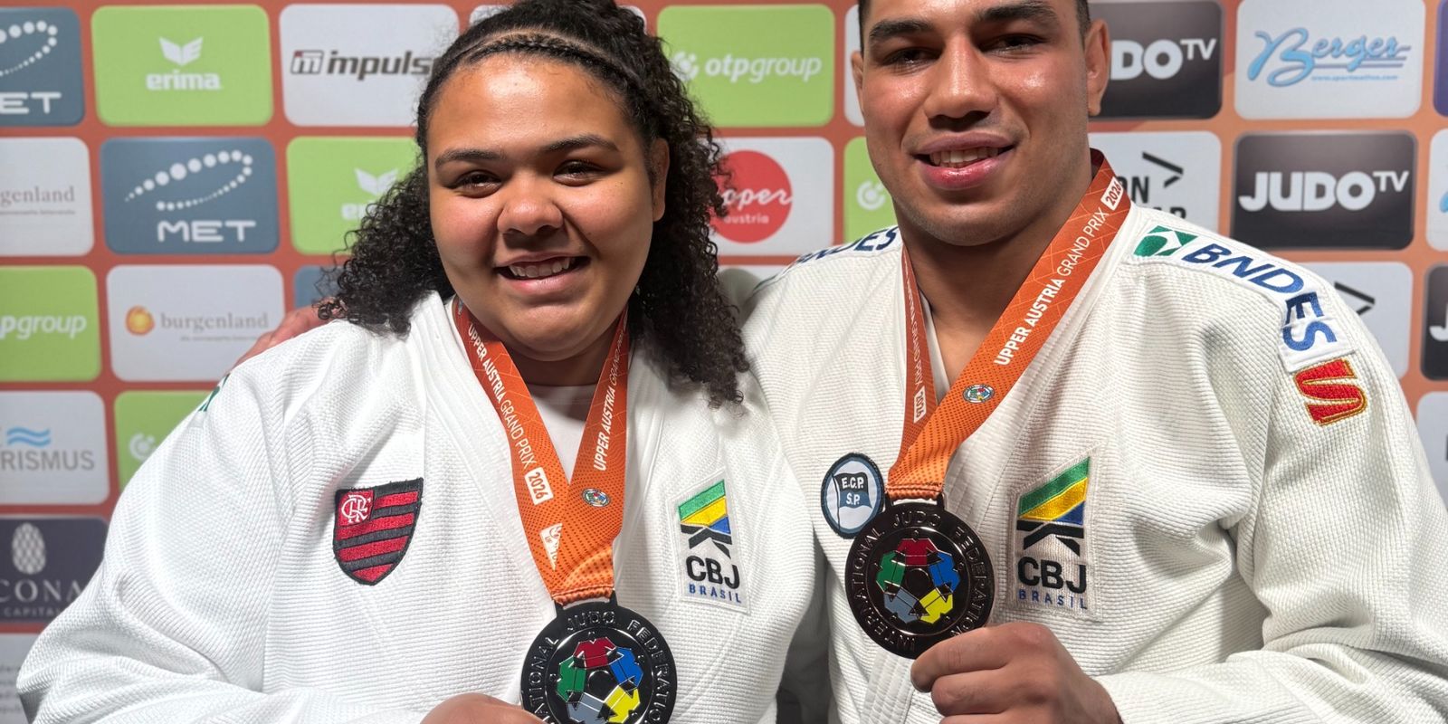 Brasil conquista seis medalhas no Grand Prix de judô na Áustria