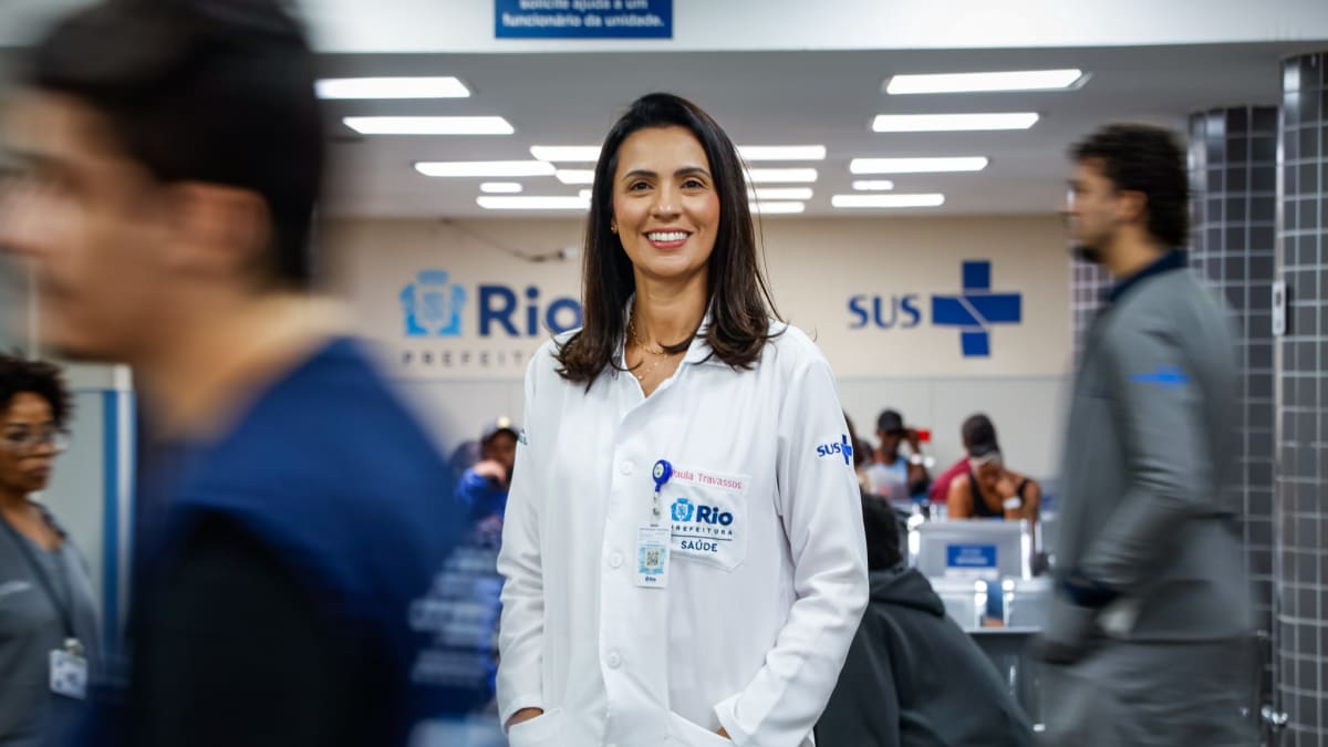Mulheres lideram grandes emergências da rede municipal de saúde do Rio de Janeiro