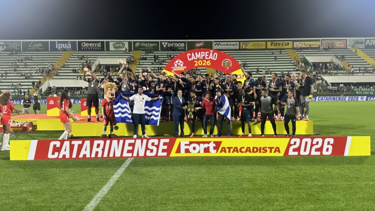 Barra FC conquista título inédito do Campeonato Catarinense 2026